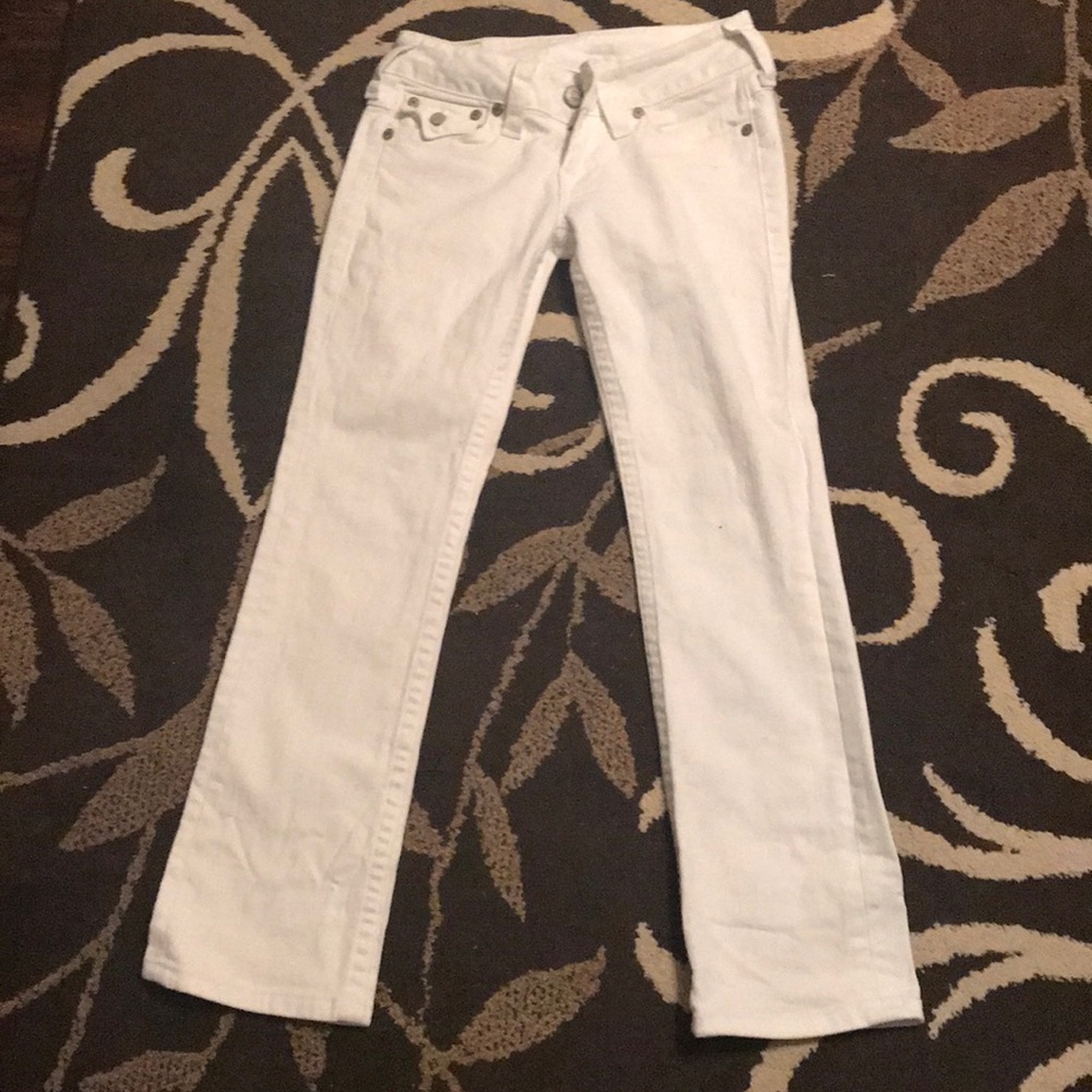 True Religion cropped jeans